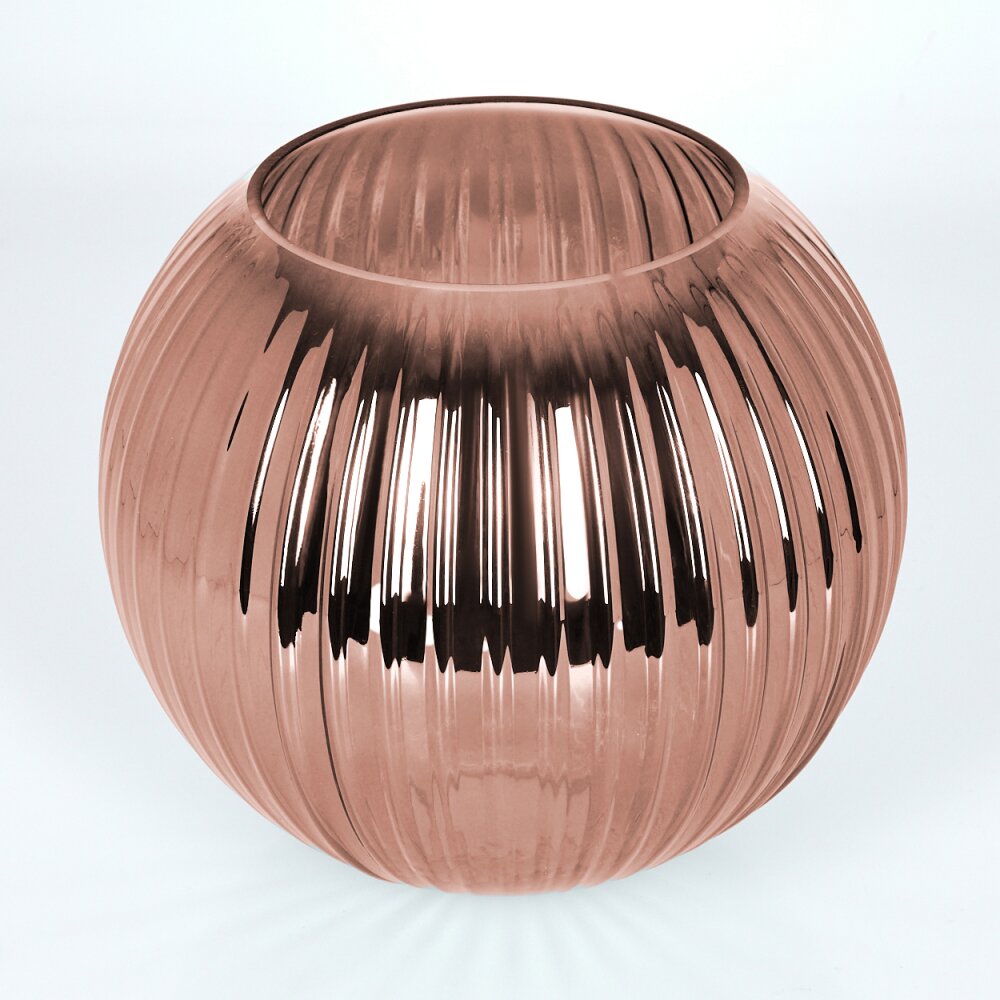 Glazen lampenkap Koyoto Reserve glas, reserveonderdeel 20 cm Koperkleurig, Red main product photo