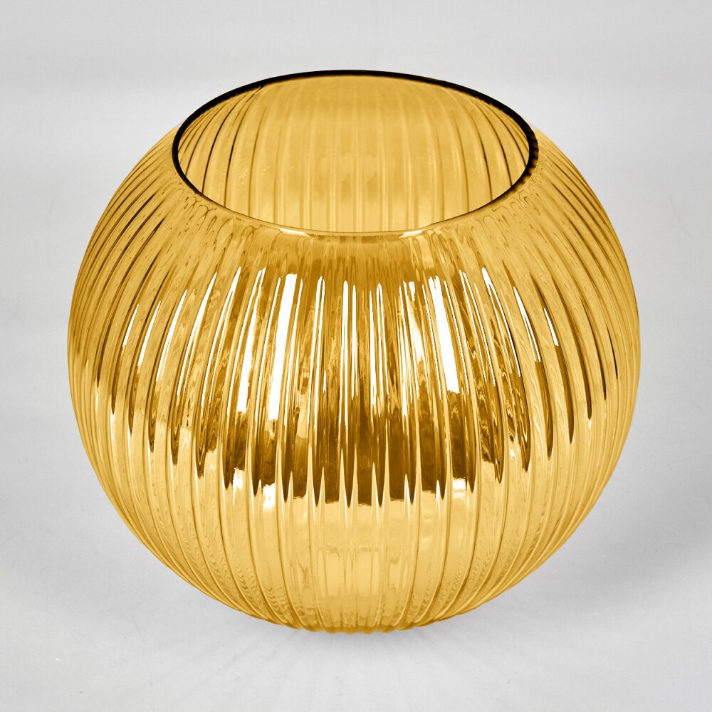 Glazen lampenkap Koyoto Reserve glas, reserveonderdeel 25 cm Goud main product photo