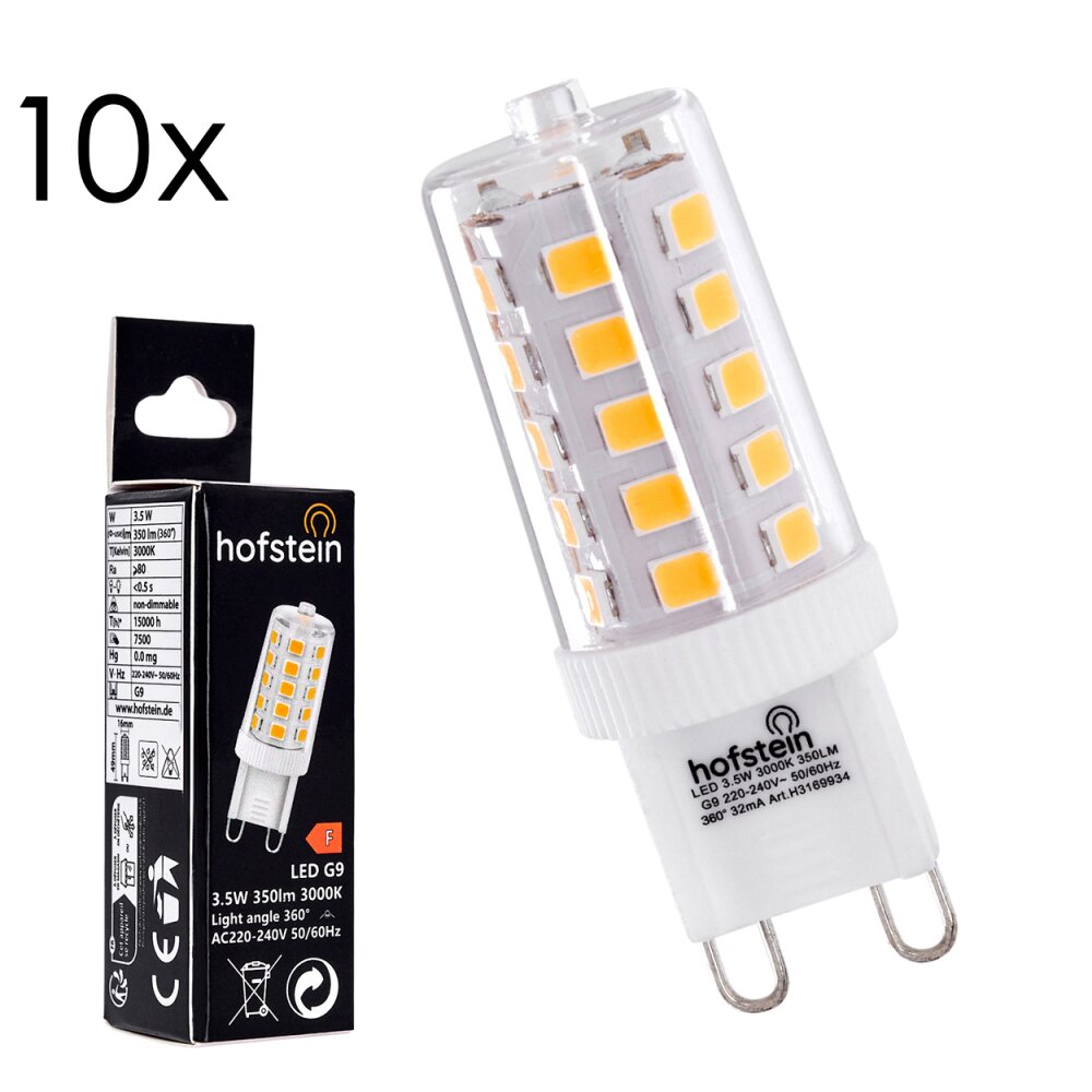 G9 LED 3 Watt warm wit 330 Lumen main product photo