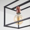 Flambeau Hanglamp Zwart, 4-lichts