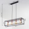 Flambeau Hanglamp Zwart, 4-lichts