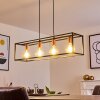 Flambeau Hanglamp Zwart, 4-lichts