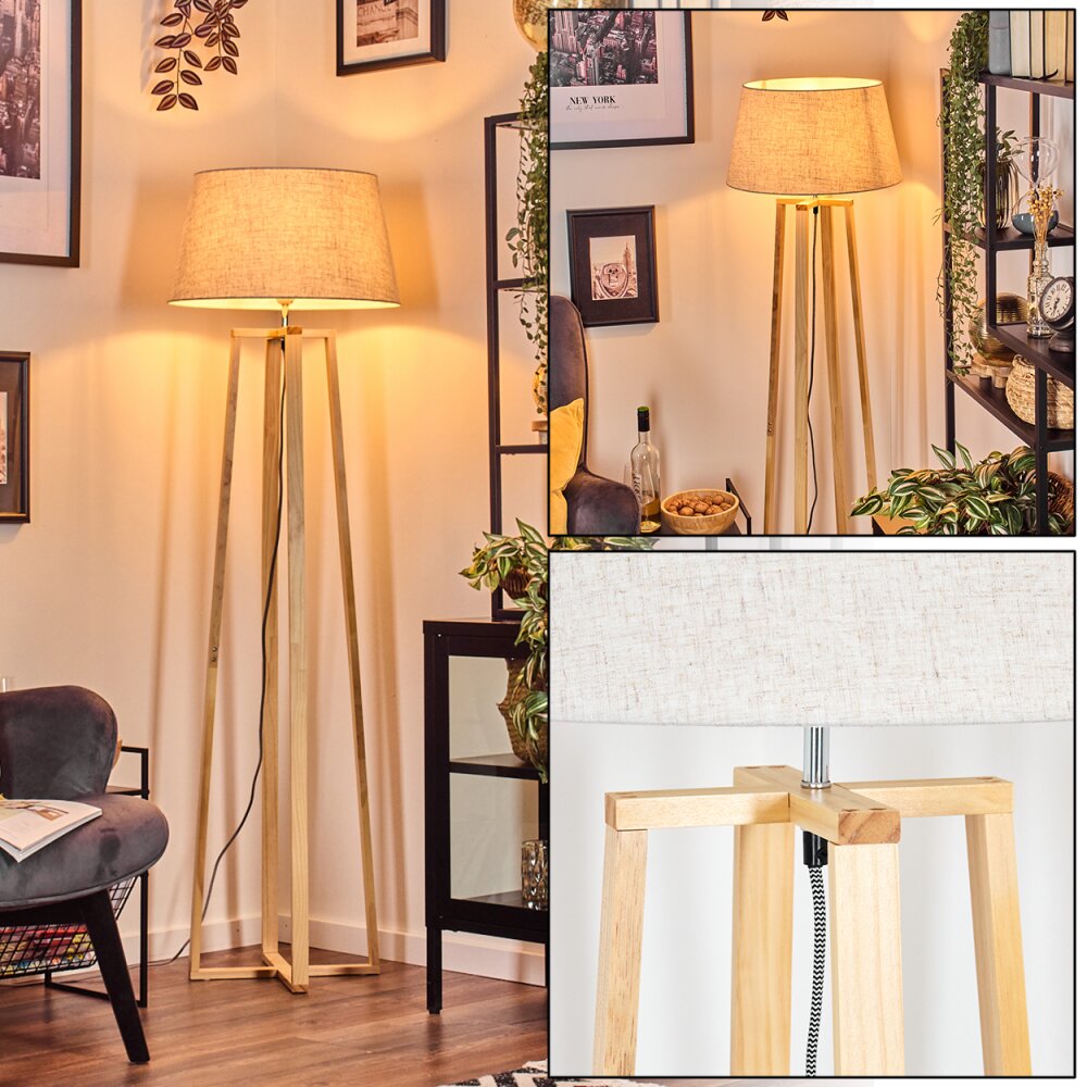 Bassagoda Staande lamp Natuurlijke kleuren, 1-licht main product photo