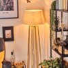 Bassagoda Staande lamp Natuurlijke kleuren, 1-licht