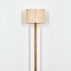 Bongal Staande lamp Bruin, Natuurlijke kleuren, Zwart, 1-licht