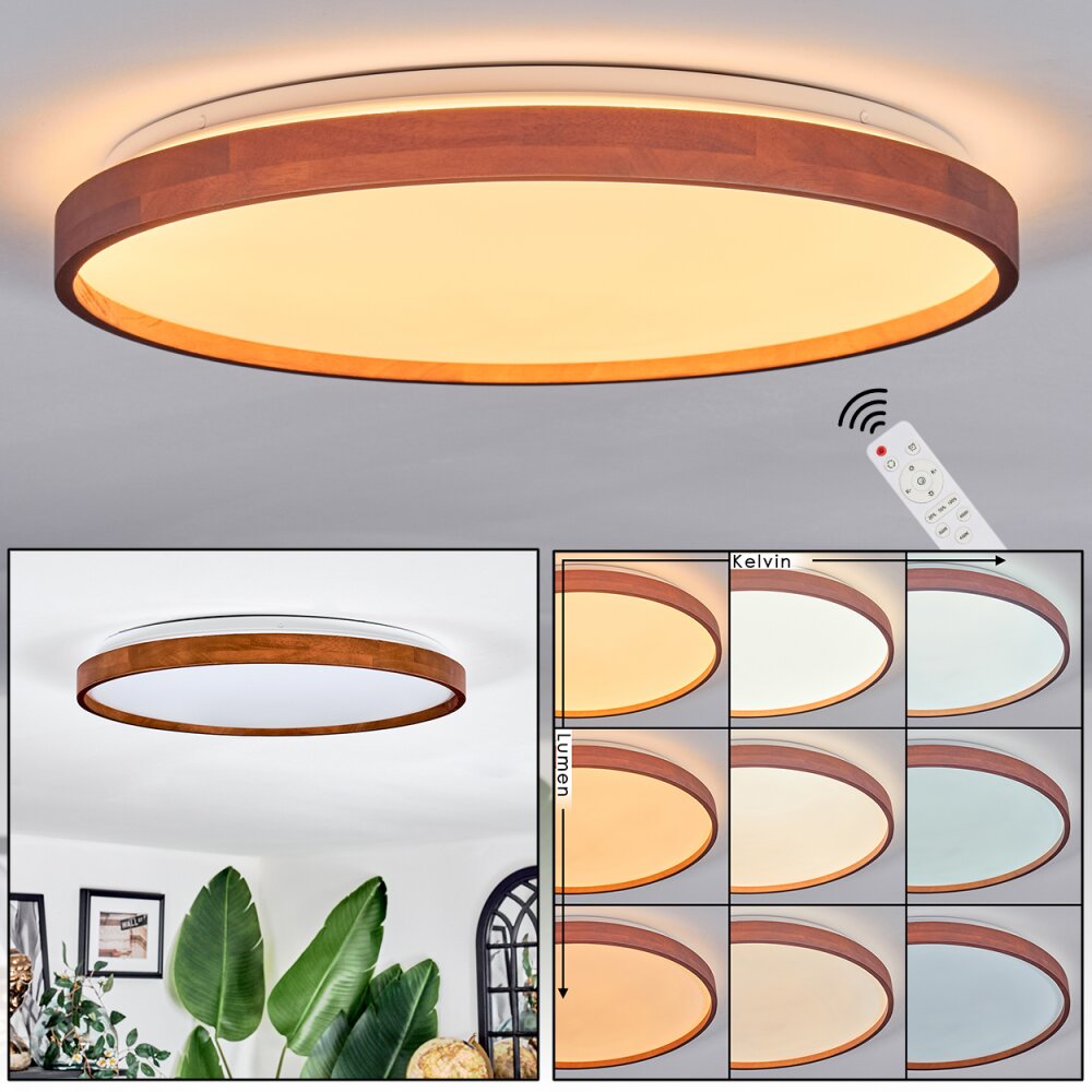 Sofo Plafondlamp, Paneel LED Wit, 1-licht, Afstandsbediening main product photo