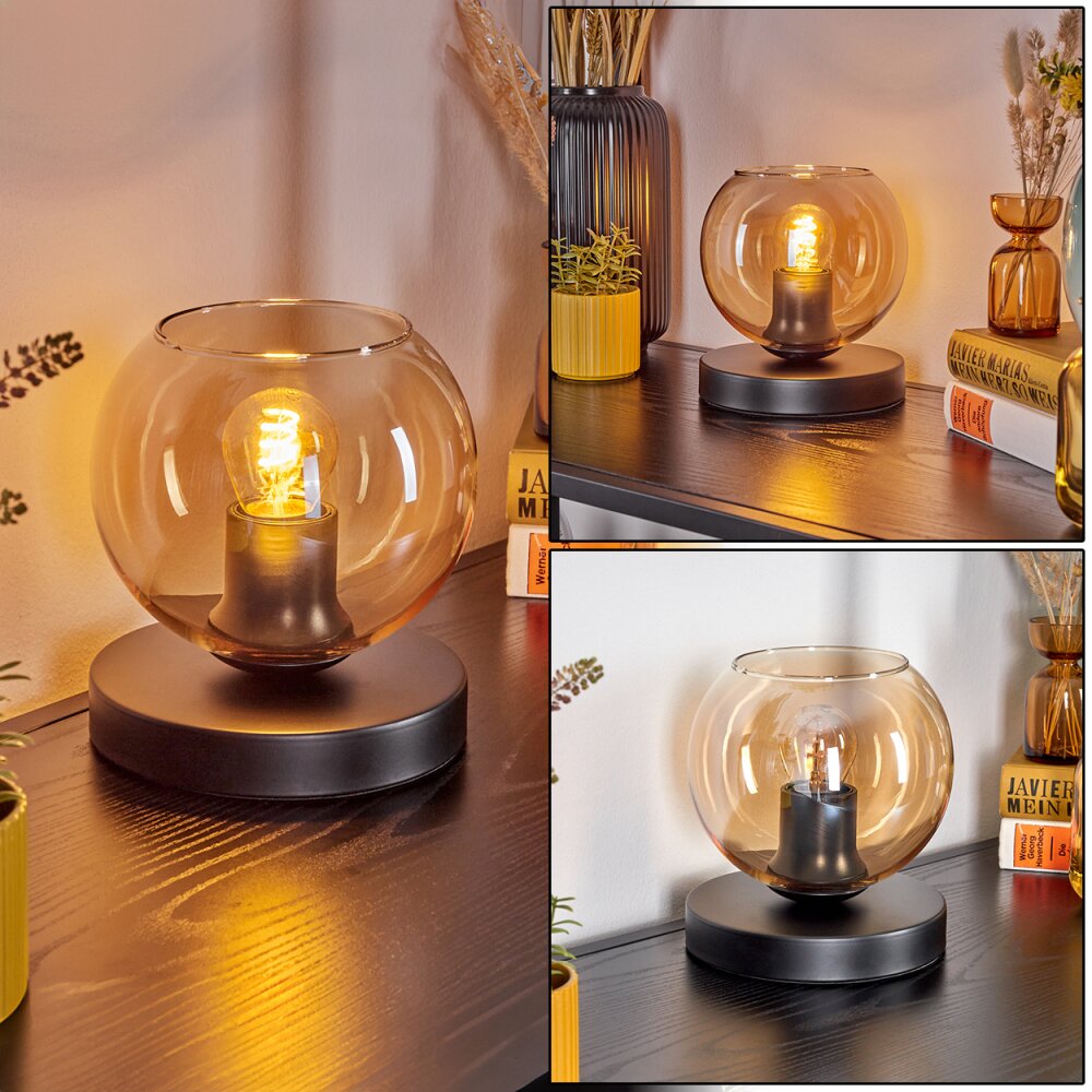 Koyoto Tafellamp 15 cm Amber, 1-licht main product photo