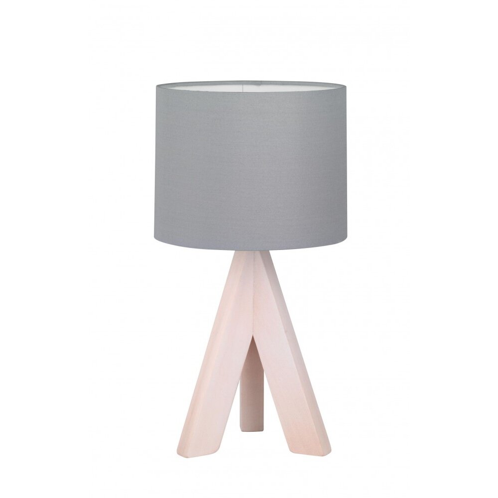 Reality GING Tafellamp Hout donker, Hout licht, 1-licht main product photo
