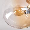 Gastor Plafondlamp, Kogellampje 42 cm Goud, Zwart, 3-lichts