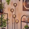 Gastor Staande lamp 30 cm Hout licht, Zwart, 4-lichts Gastor Staande lamp 30 cm Hout licht, Zwart, 4-lichts