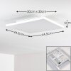 Salmi Plafondlamp LED Wit, 1-licht