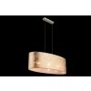 Globo AMY Hanglamp Nikkel mat, 3-lichts