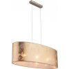 Globo AMY Hanglamp Nikkel mat, 3-lichts
