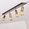 Lagunita Plafondlamp Oud messing, 4-lichts
