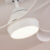 Follseland plafondventilator LED Wit, 1-licht, Afstandsbediening