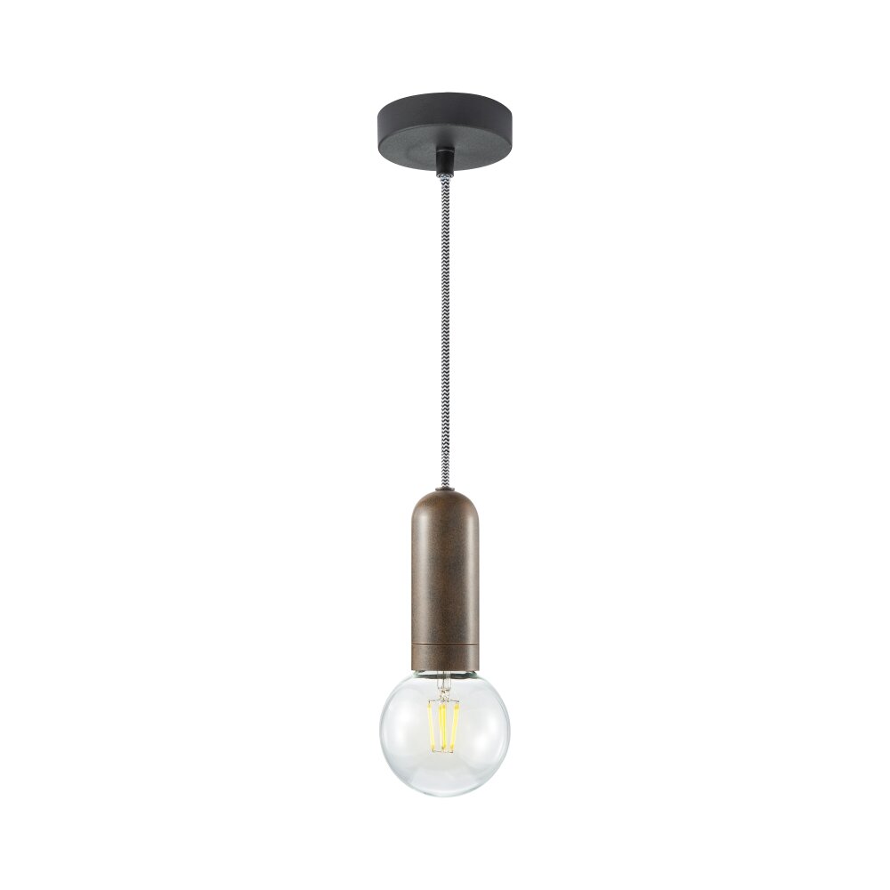 Leuchten Direkt TURN ME Hanglamp Roest, 1-licht main product photo