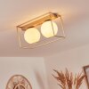 Finnseter Plafondlamp Champagne, 2-lichts