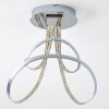 Sepino Plafondlamp LED Chroom, 1-licht