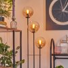 Gastor Staande lamp 30 cm Hout licht, Zwart, 3-lichts