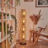 Cardeira Staande lamp Zwart, 4-lichts
