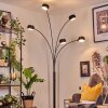 Nikkala Staande lamp Marmer, Zwart, 5-lichts