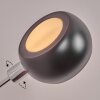 Nikkala Staande lamp Chroom, Marmer, Wit, 3-lichts