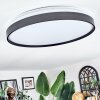 Sofo Plafondlamp LED Zwart, 1-licht, Afstandsbediening