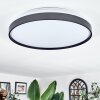 Sofo Plafondlamp LED Zwart, 1-licht, Afstandsbediening