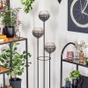 Koyoto Staande lamp 30 cm Hout licht, Zwart, 3-lichts