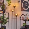 Koyoto Staande lamp 30 cm Hout licht, Zwart, 3-lichts