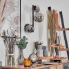 Chehalis Kogellampje, Wandlamp 23 cm Rookkleurig, 3-lichts