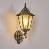 Hongkong Wandlamp voor buiten, Wandlamp Goud, Zwart, 1-licht