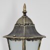 Hongkong Wandlamp voor buiten, Wandlamp Goud, Zwart, 1-licht