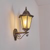 Hongkong Wandlamp voor buiten, Wandlamp Goud, Zwart, 1-licht
