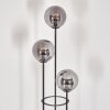 Gastor Staande lamp Zwart, 3-lichts