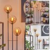Gastor Staande lamp 25 cm Zwart, 3-lichts