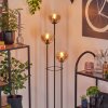Gastor Staande lamp 25 cm Zwart, 3-lichts