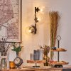 Chehalis Kogellampje, Wandlamp 36.5 cm Duidelijk, 3-lichts