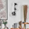 Chehalis Kogellampje, Wandlamp 33 cm Duidelijk, 3-lichts