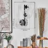 Chehalis Kogellampje, Wandlamp 33 cm Duidelijk, 3-lichts