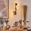 Chehalis Kogellampje, Wandlamp 33 cm Duidelijk, 3-lichts