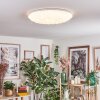 Cyran Plafondlamp LED Wit, 1-licht, Afstandsbediening
