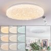 Dacen Plafondlamp LED Wit, 1-licht, Afstandsbediening