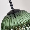 Koyoto Hanglamp, Kogellampje, Hanglamp Zwart, 3-lichts