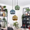 Koyoto Hanglamp Zwart, 3-lichts