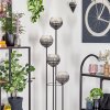 Koyoto Staande lamp Hout donker, Zwart, 4-lichts