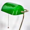 Tremoceira bankierslamp, Bureaulamp, Tafellamp Messing, 1-licht