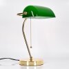 Tremoceira bankierslamp, Bureaulamp, Tafellamp Messing, 1-licht