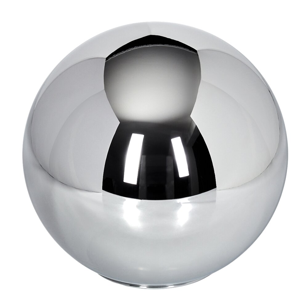 Glazen lampenkap Gastor 20 cm Chroom, Rookkleurig main product photo
