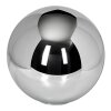 Glazen lampenkap  Gastor Reserve glas, reserveonderdeel 25 cm Chroom, Rookkleurig